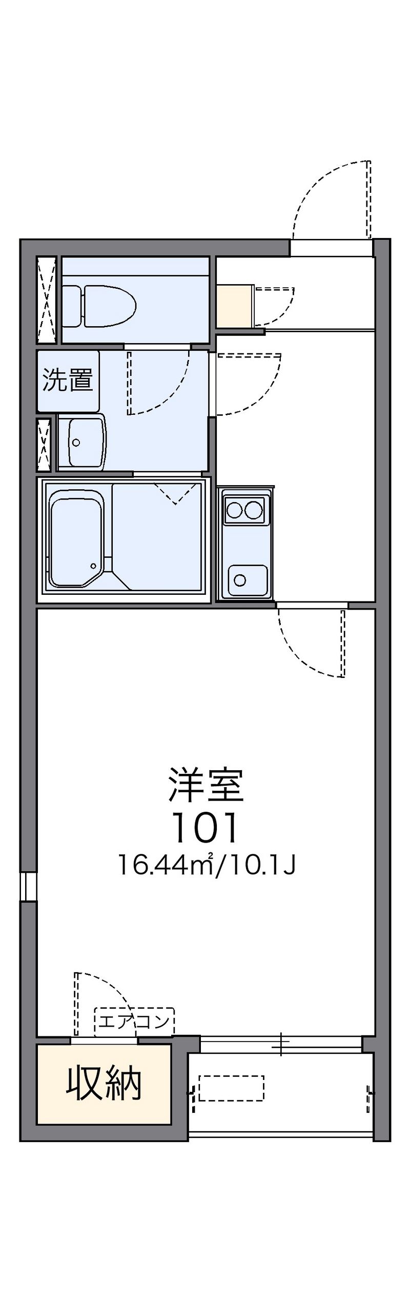 レオネクスト翔 間取図