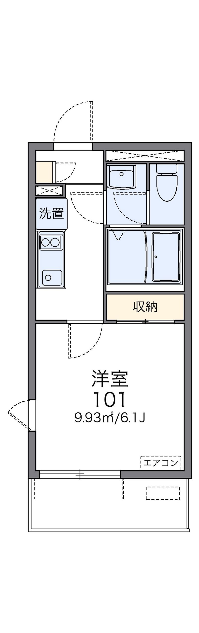 レオネクストラフォーレ 間取図