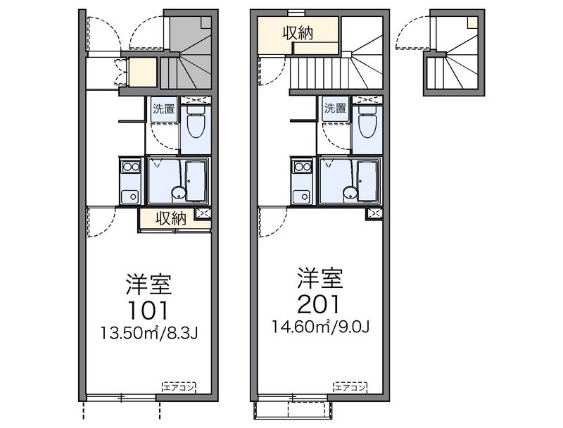 レオネクスト中曽根 間取図
