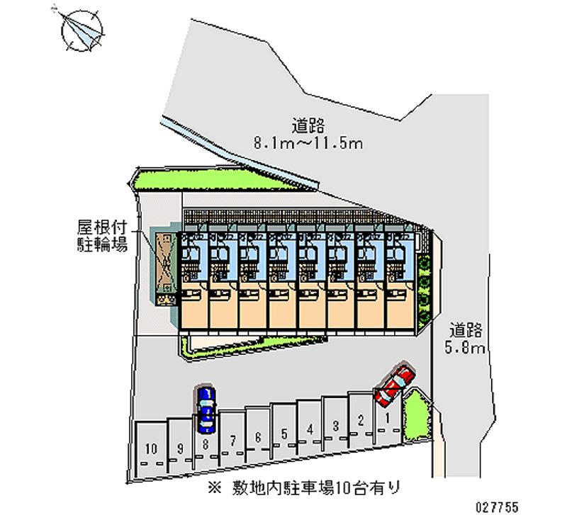 区画図