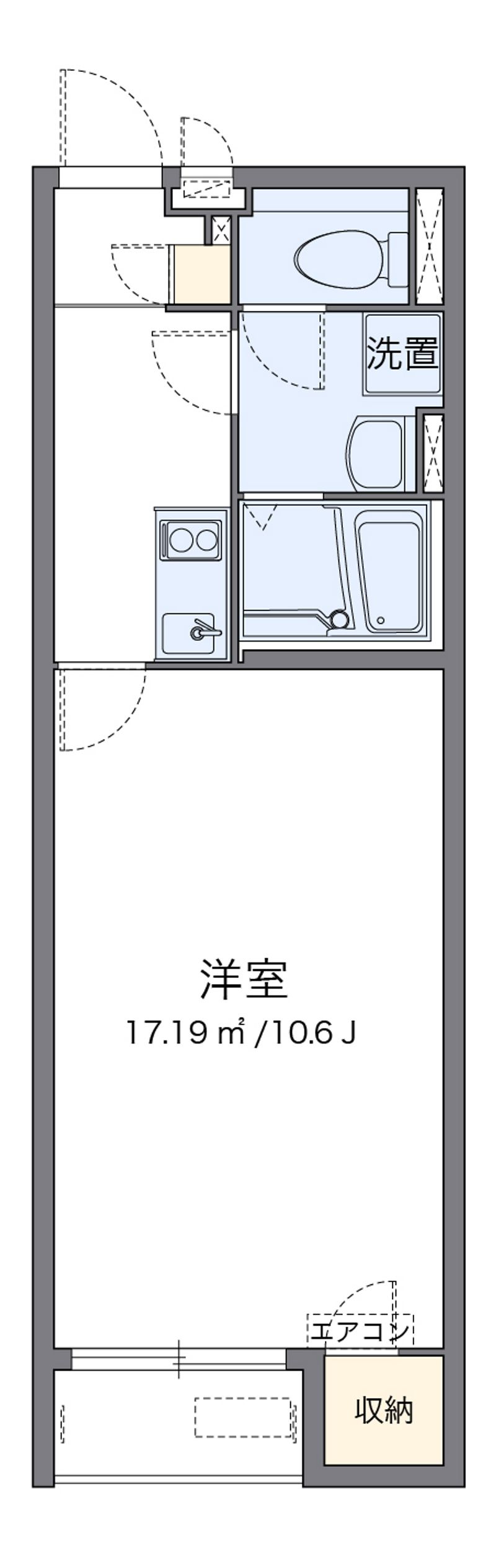 クレイノＳＡＫＵＲＡ 間取図