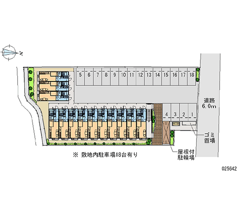 25642 Monthly parking lot