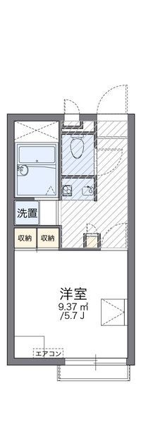 レオパレスかんなび 間取り図