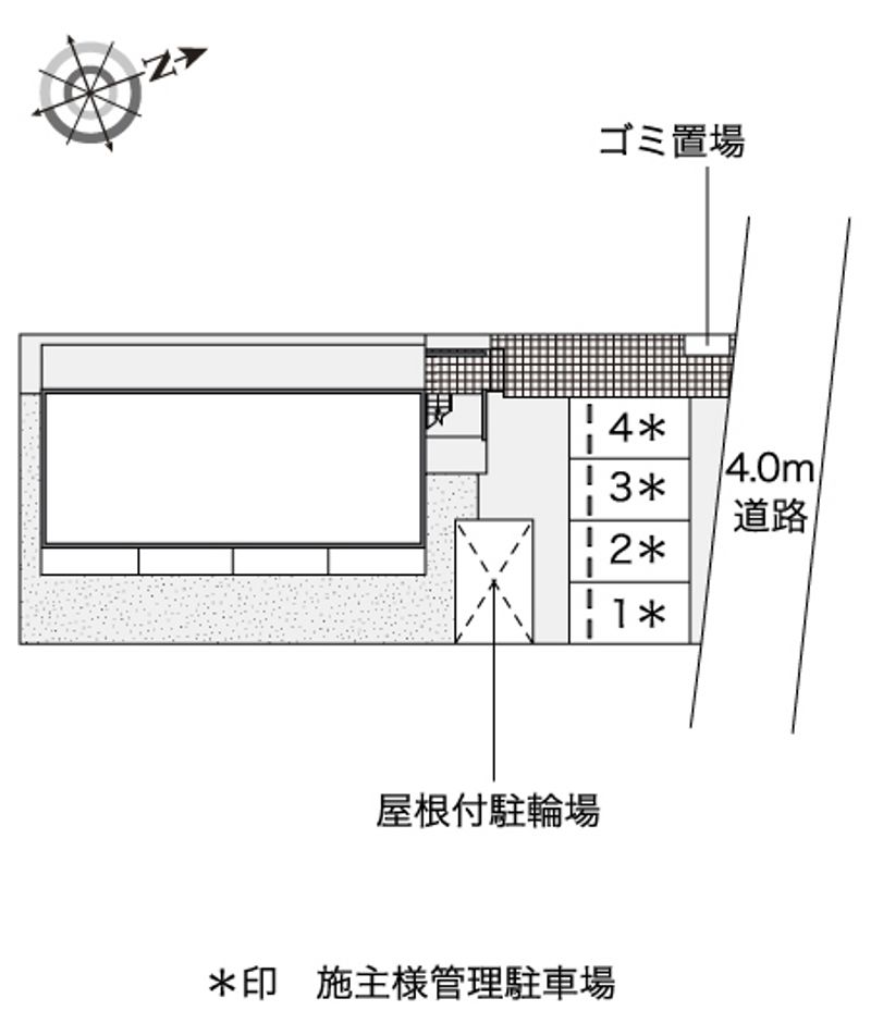 レオネクストＭ＆Ｈ　Ⅱ 配置図