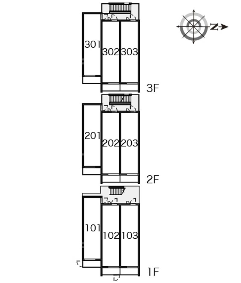 クレイノリンクス 間取配置図