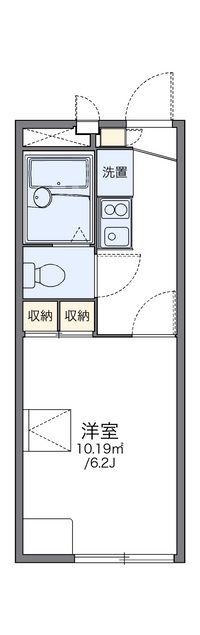 レオパレス通町 間取図