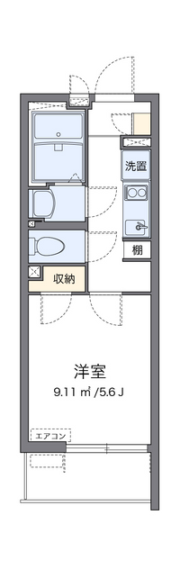 クレイノトルースⅥ 間取り図