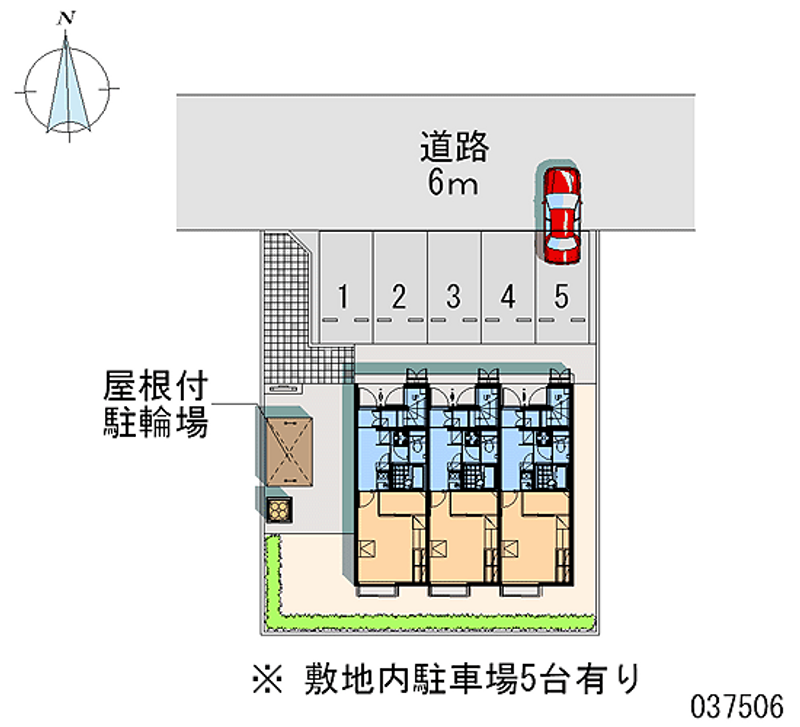 レオパレスエテルノいずみⅡ 月極駐車場