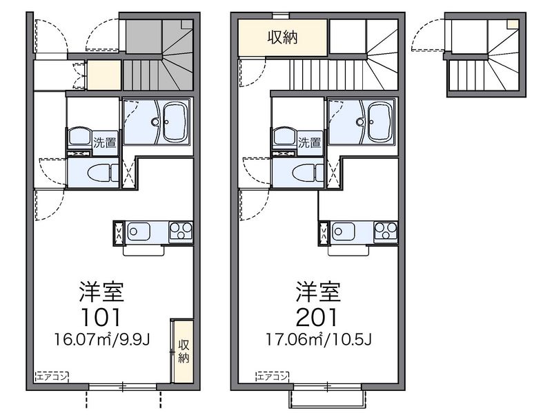 レオネクストロードスカイ 間取図