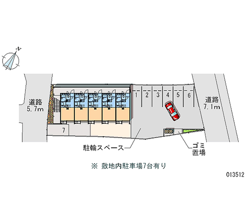 13512月租停車場