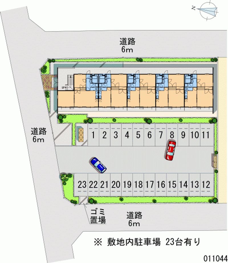 レオパレス和ノ内 月極駐車場