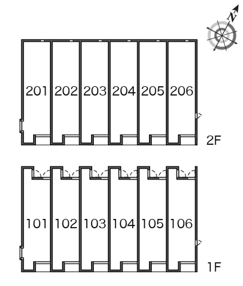 レオネクストやまとⅡ 間取り配置図