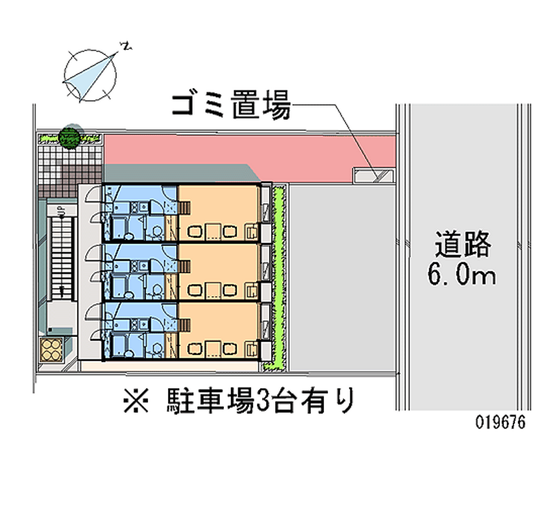 レオパレスＡ＆Ｒ 月極駐車場