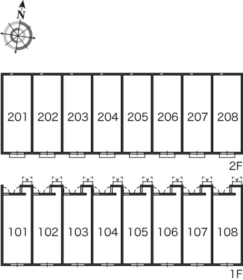 レオネクストＹＡＭＡＴＯ 間取配置図