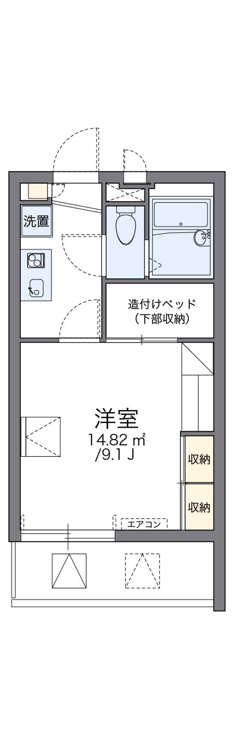レオパレスシリウス 間取り