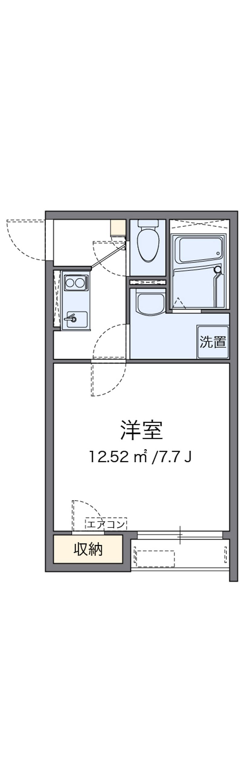 クレイノビュートップ相原 間取図