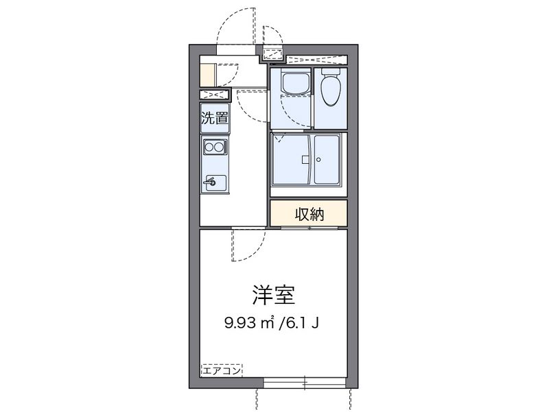 CLEINO Ferio Higashi Nippori Floor plan
