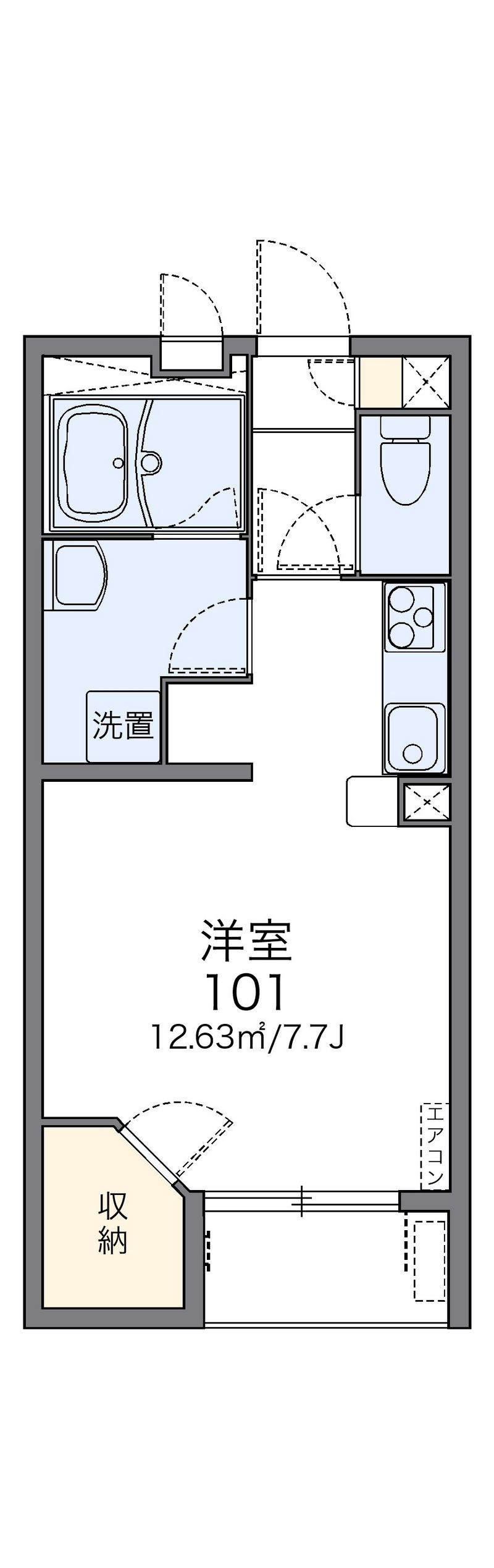レオネクストエスペランサ 間取図
