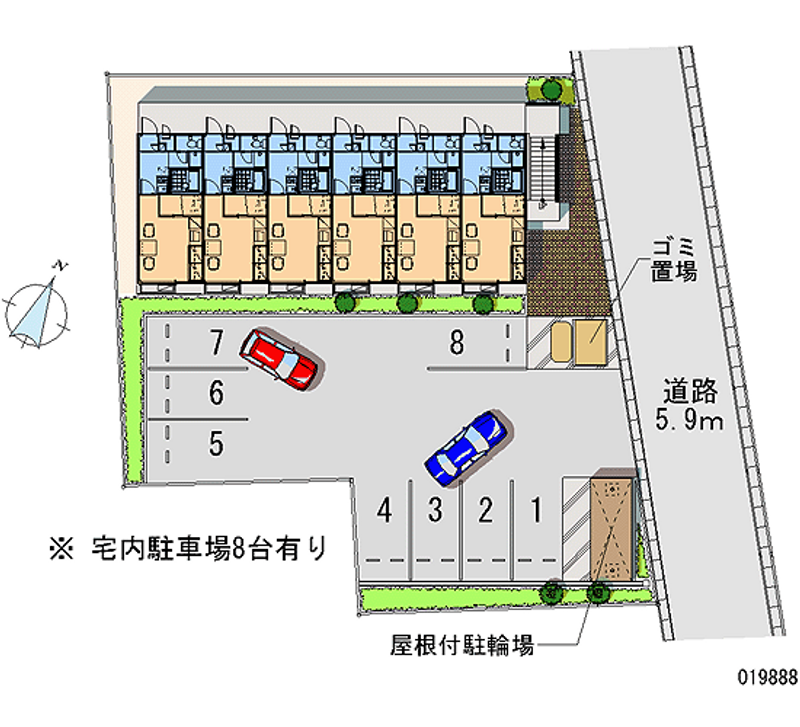 19888月租停车场