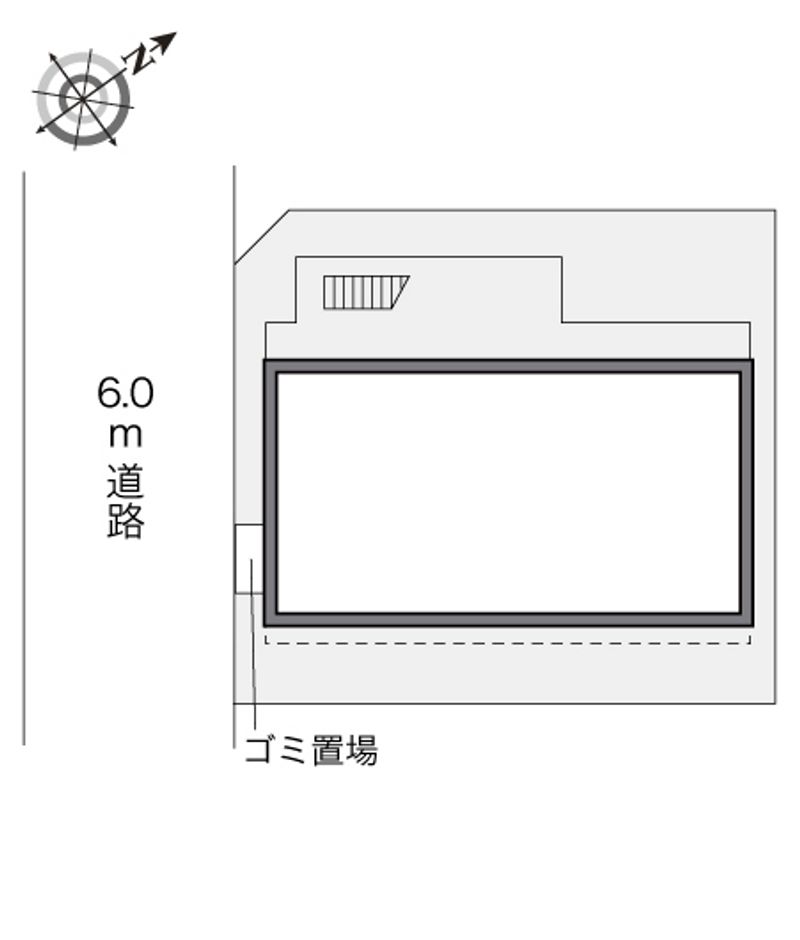レオパレスニューさがみ 配置図