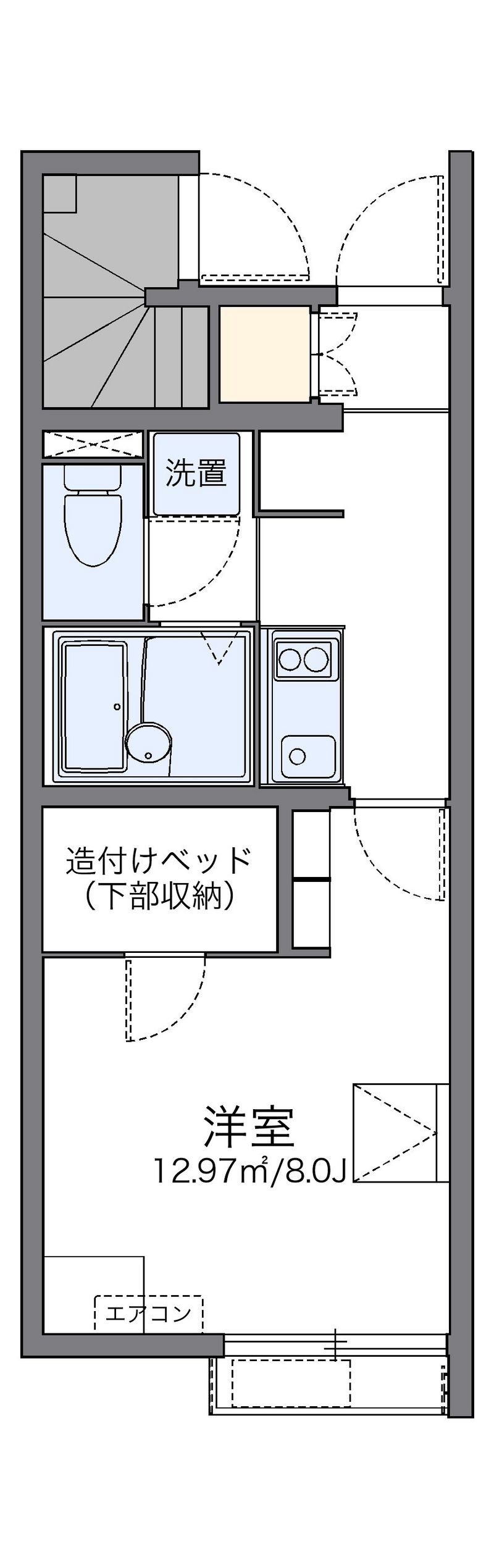 レオネクストレプロットⅢ 間取図