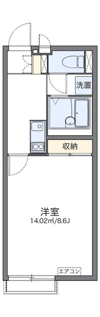 レオネクスト太田上町茶園 間取り図