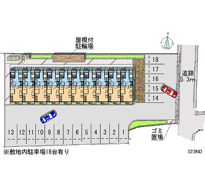 23942 bãi đậu xe hàng tháng