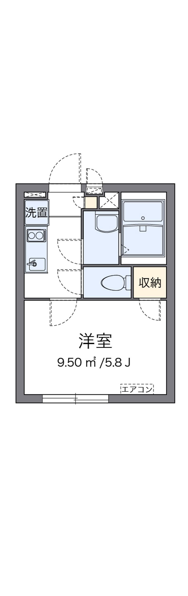 クレイノＭ 間取り
