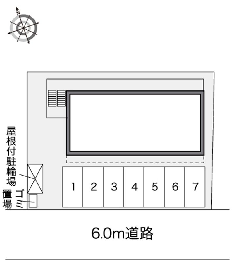 レオパレスＡ＆Ｋ　高知 配置図