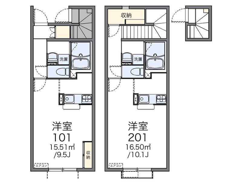 レオネクスト幸袋 間取図