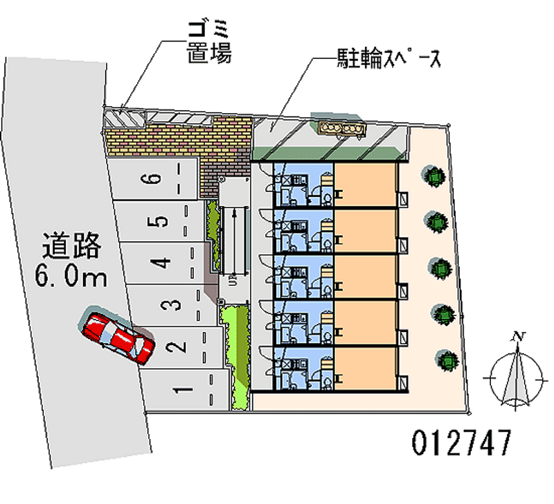 レオパレス寺本駅 月極駐車場