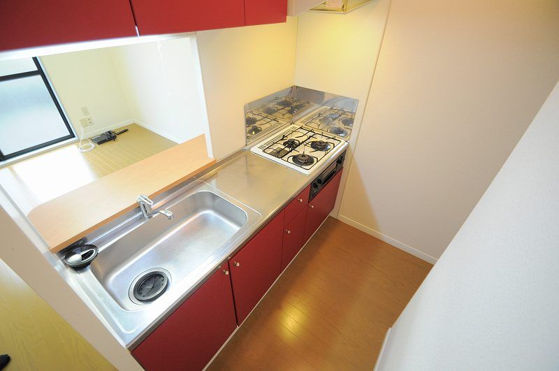 レオパレスフローラタカダ キッチン