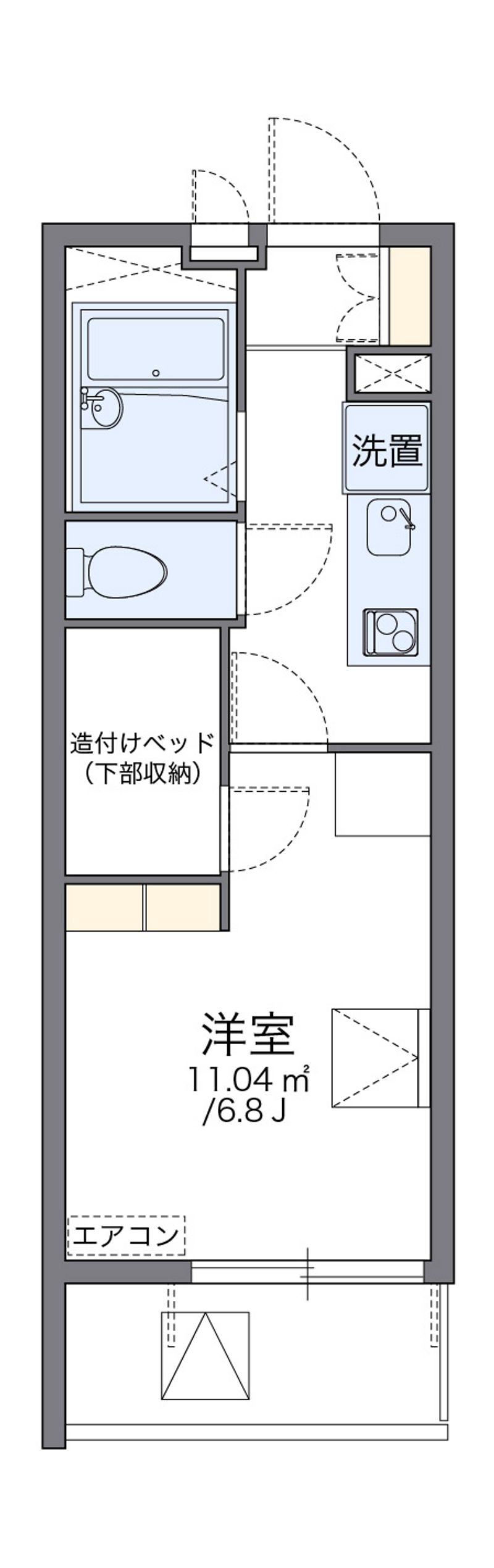 leopalace Himawariso Floor plan