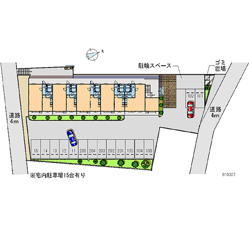 レオパレス池田Ｓ・Ｙ 月極駐車場