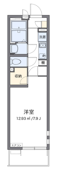 クレイノかもめ 間取り図