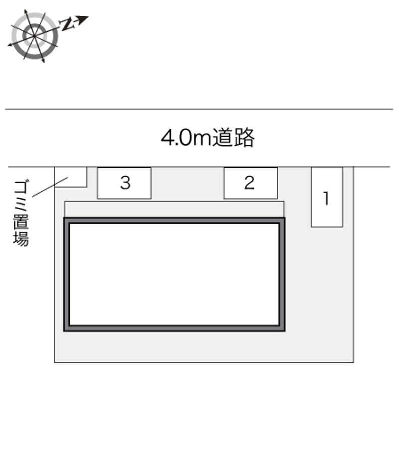 レオパレスラポール井野 配置図