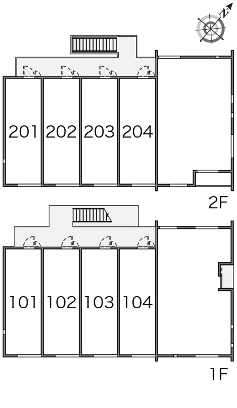 レオネクストマグノリア 間取配置図