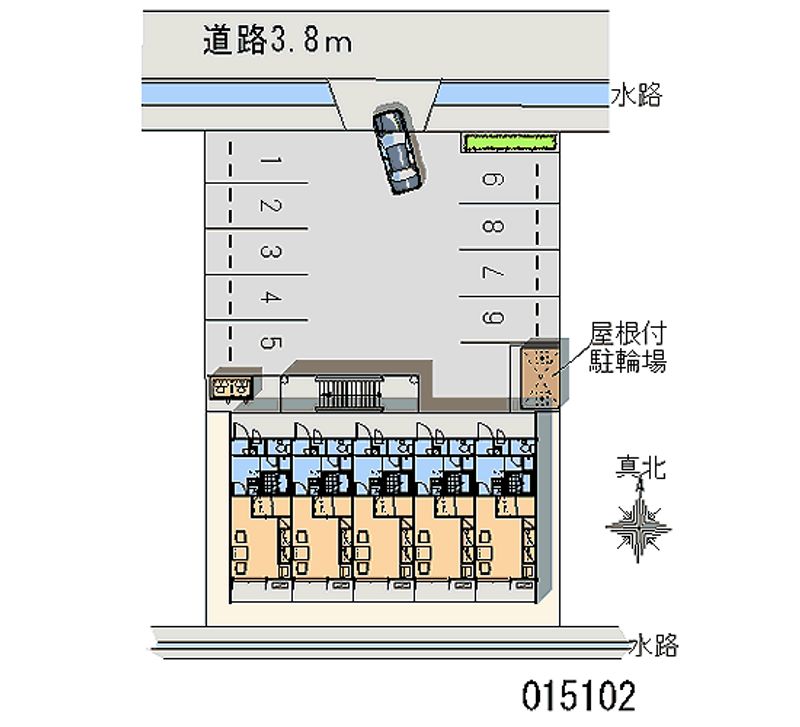 レオパレス翔 月極駐車場