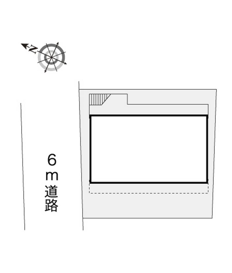 レオパレス赤羽Ｐａｒｔ１ 配置図