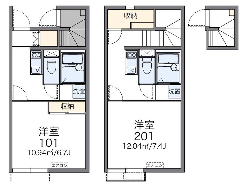 レオネクスト西椎路 間取図