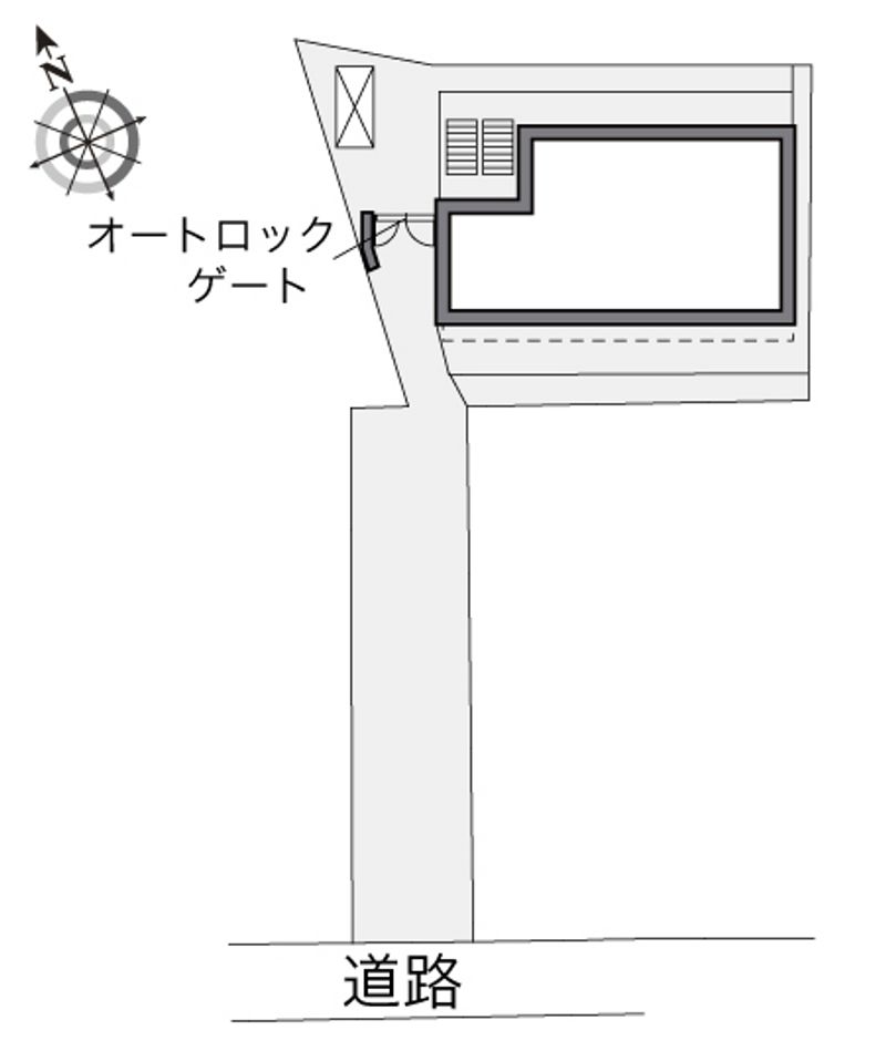 レオパレスＴＡＣＡＫＯ 配置図