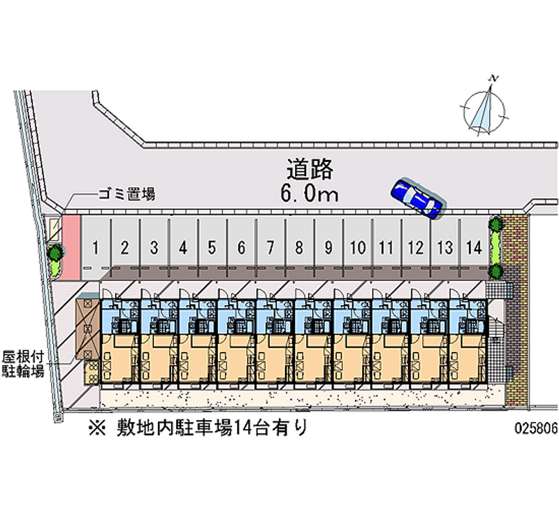 レオパレスサン　ミッシェルⅠ 共用部分