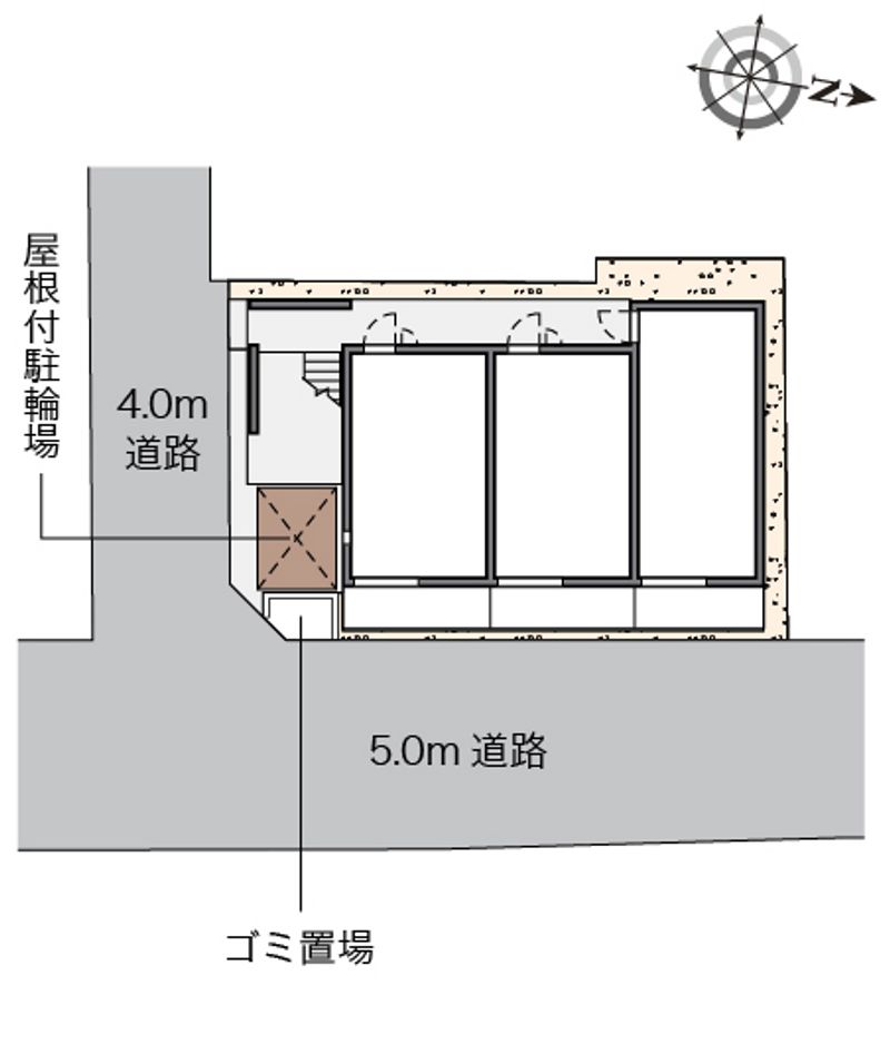 レオネクスト東向島 配置図