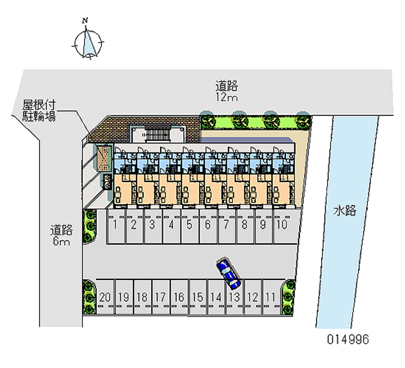 14996 Monthly parking lot