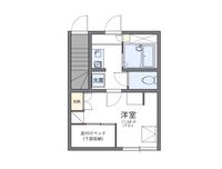 レオパレスロブレ 間取り図