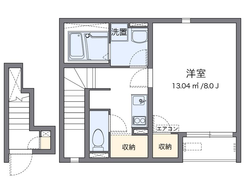 クレイノメゾンドソレイユ 間取図
