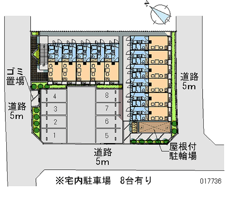 17736 Monthly parking lot