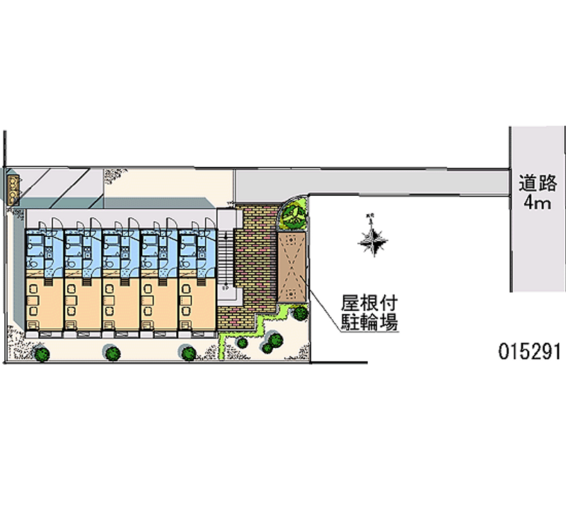 レオパレスパステロ 区画図