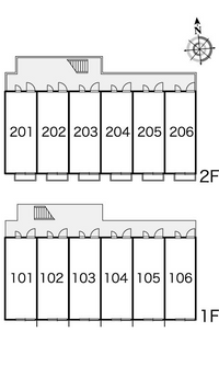 レオパレスＭＩＮＡＭＯＴＯ 間取配置図