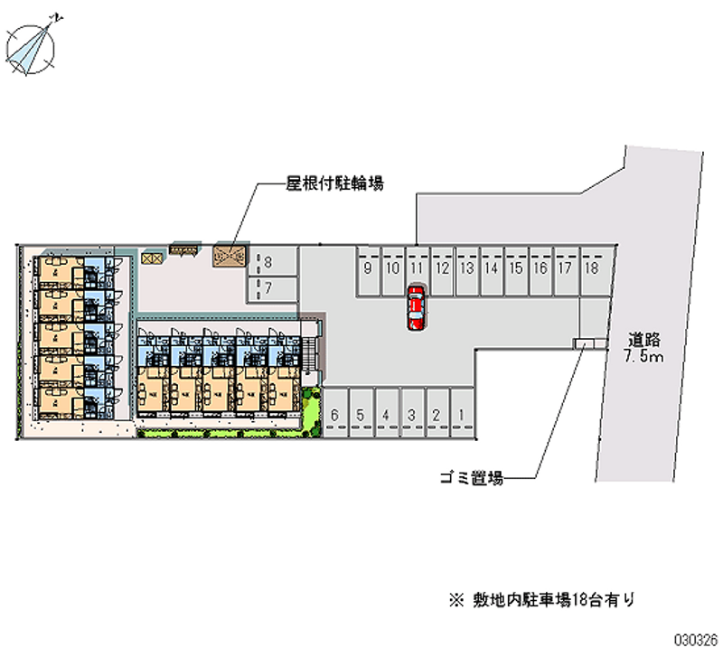 30326月租停車場